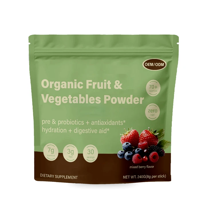 Organic Fruit & Vegetables Powder