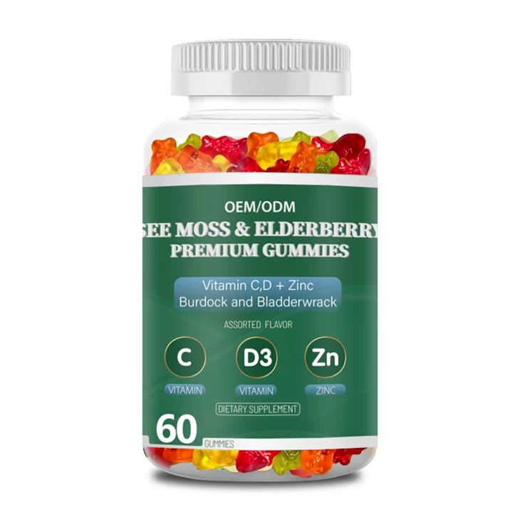 Sea Moss With Elderberry Gummies