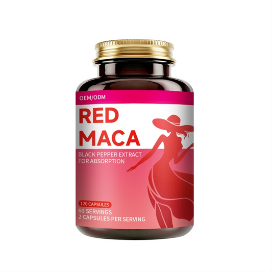 OEM Organic Red Maca Root Capsules