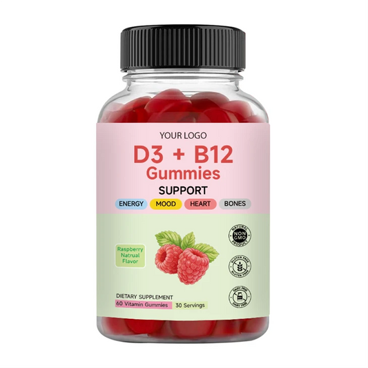Wholesale OEM Vitamin D3 & B12 Gummies