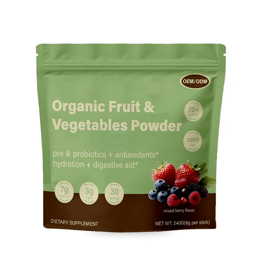 Organic Fruit & Vegetables Powder