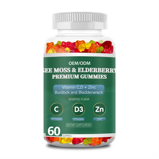 Sea Moss With Elderberry Gummies
