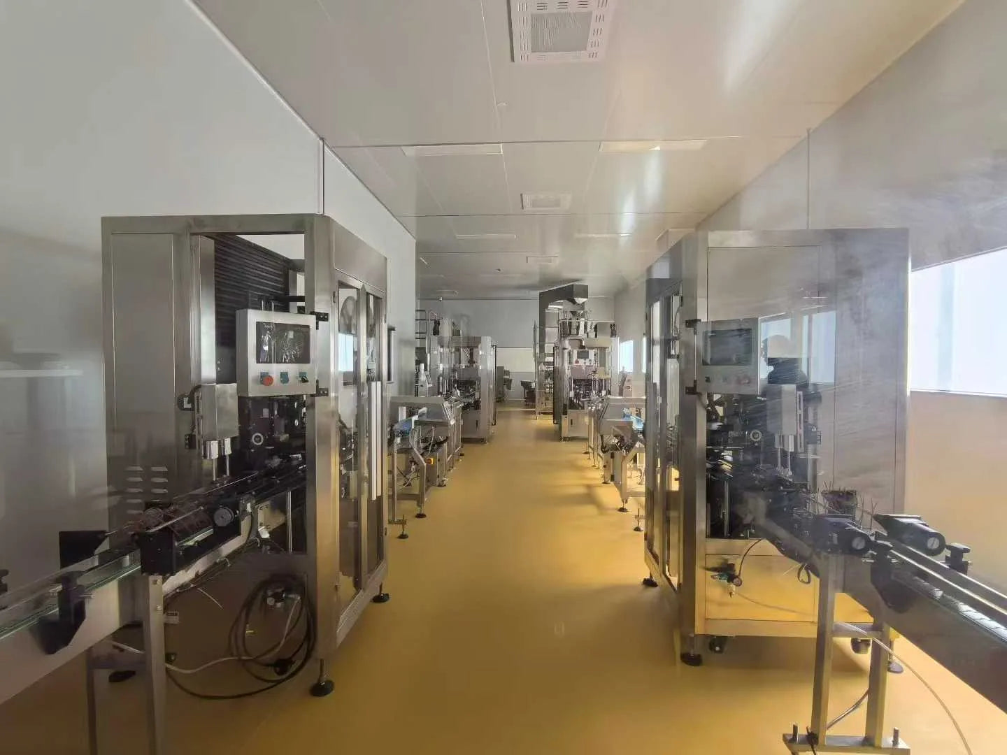 Clean nutraceutical production room